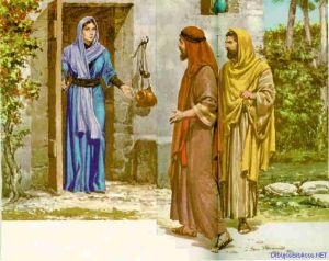 Rahab Speaks With Spies